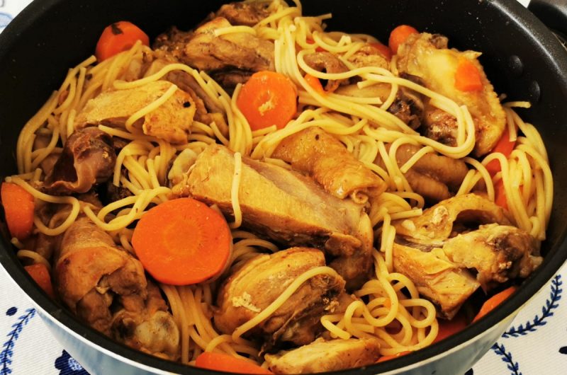 Massa com frango